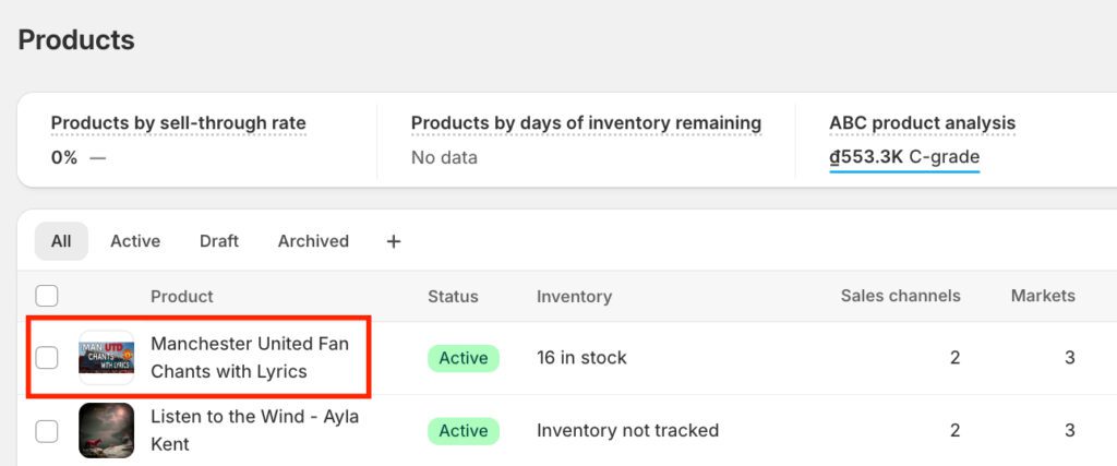 Create new products and categories
