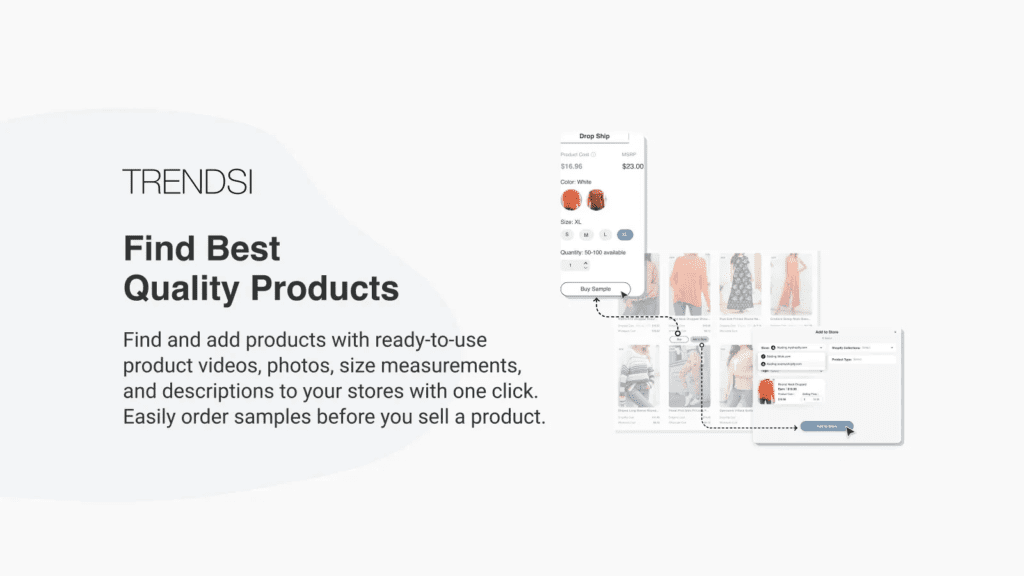 Trendsi Shopify app
