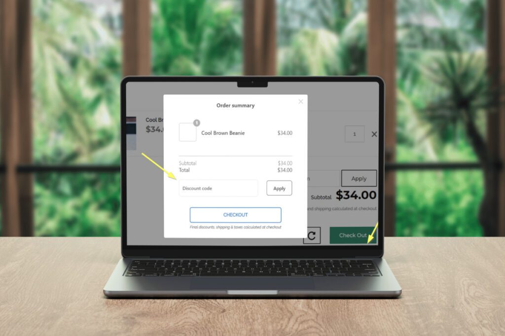 Cart discount applies discounts based on the items in a customer's cart