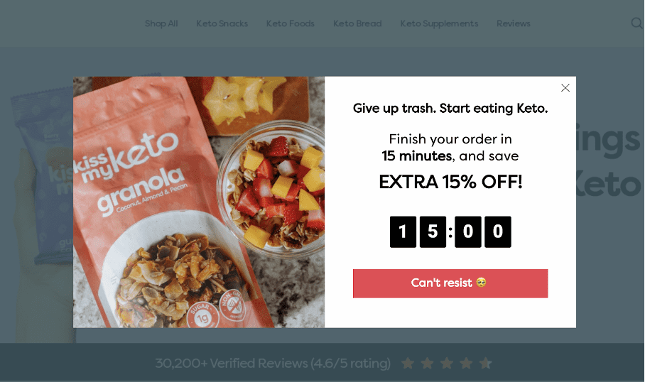 Create a time-limited discounts