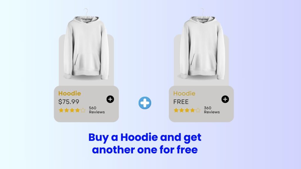 Buy one get one example
