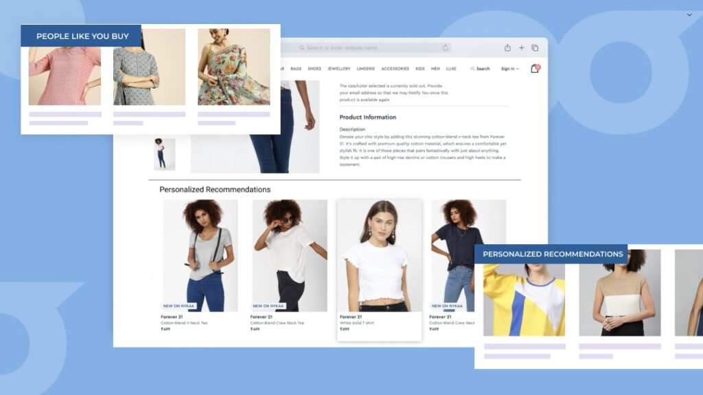AI products recommendations