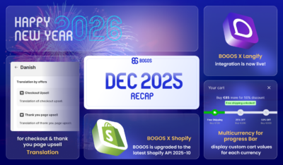BOGOS Monthly Update: December 2025
